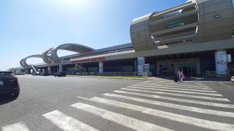Terminál medzinárodného letiska Blaise Diagne pri Dakare v Senegale